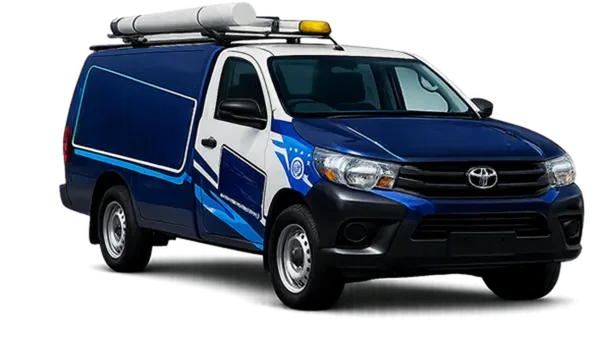 Licensed plumber van servicing Cherrybrook
