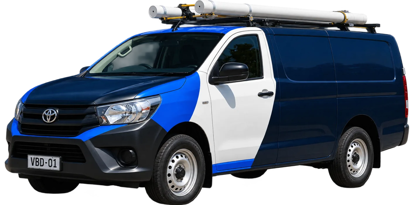 Our van, covering Cherrybrook and the surrounding suburbs